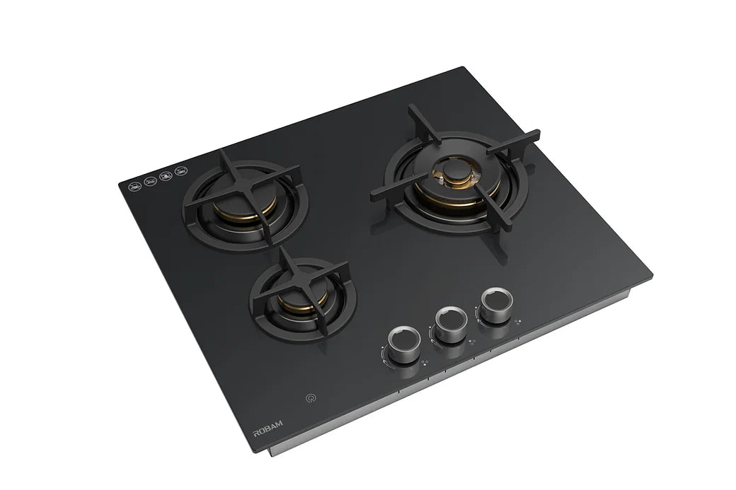 ROBAM | NATURAL GAS / LPG COOKTOP | ZB61H70 | 3 BURNERS | 600MM (W)