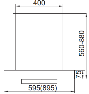 Robam | Canopy Rangehood | CXW-200-A832 | 900mm (w)