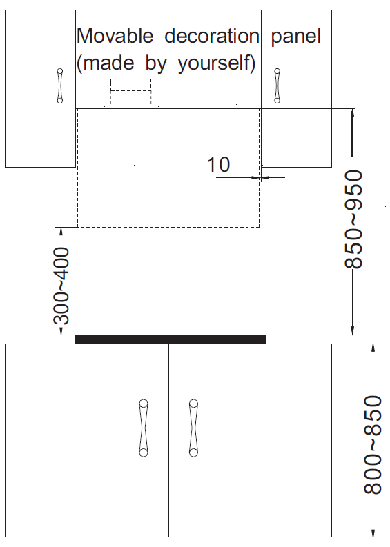 ROBAM | Side Suction Rangehood | CXW-220-A866 | 900mm (w) |Christchurch Only