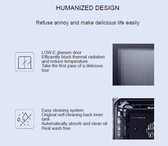 ROBAM | Electric Oven | KQWS-2800-R312 | 60L Large Volume | 600mm (w)