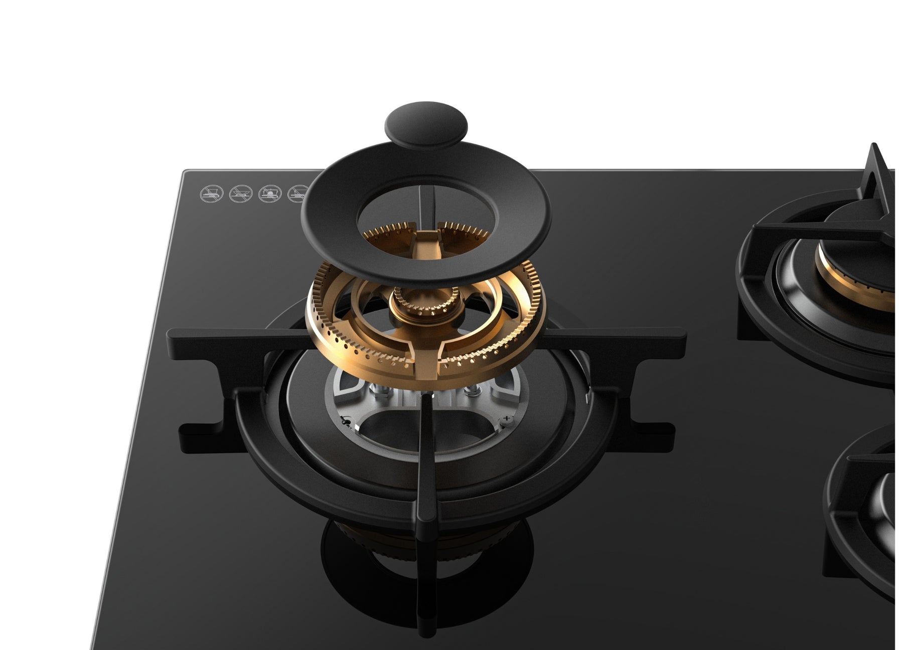 ROBAM | NG/LPG Cooktop | ZB91H71 | 5 Burners | 900mm (W)