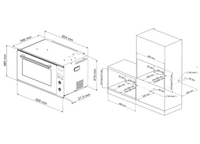 老板电器电烤箱 | RQ9950 | 103L 大容量 | 900mm（宽）