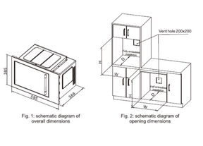 ROBAM | Microwave Oven | WKQS-26-CQ935H01 | 26L | 600mm (w)