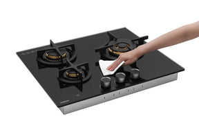 ROBAM | NG/LPG Cooktop | ZB61H70 | 3 Burners | 600mm (W)