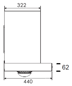 ROBAM | Canopy Rangehood | CXW-200-A605 | 600mm (w)