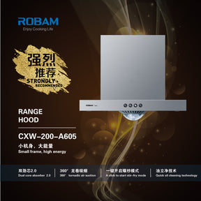 ROBAM | Canopy Rangehood | CXW-200-A605 | 600mm (w)