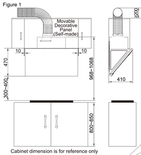 ROBAM | Side Suction Rangehood | Ultra Quiet Design | CXW-260-A675S | 900mm (w)