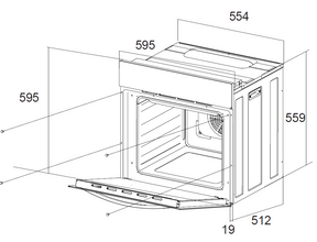 ROBAM｜Electric Oven | KQWS-2350-R315S | 59L Large Volume | 600mm (w)