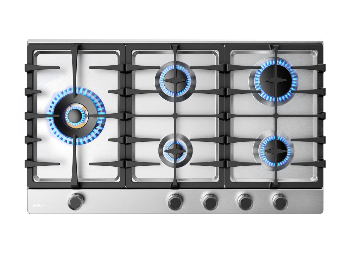 ROBAM | NG/LPG Cooktop | ZG81H60 | 5 Burners | 860mm (W)